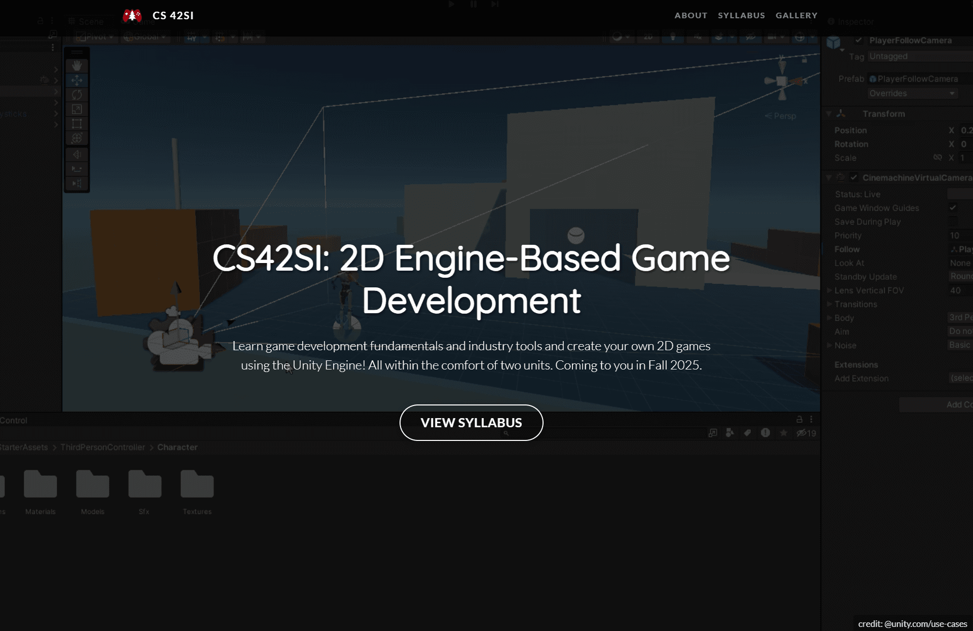 CS42SI From Player to Maker course materials